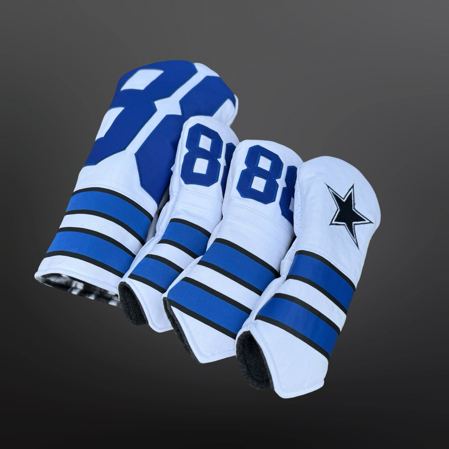 Dallas Football Fairway Wood & Hybrid Headcovers – Cowboys Inspired