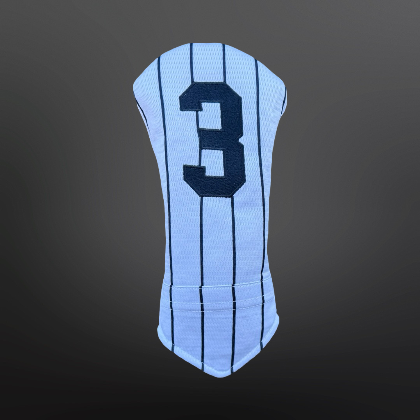 New York Navy & White Pinstripe Golf Headcovers