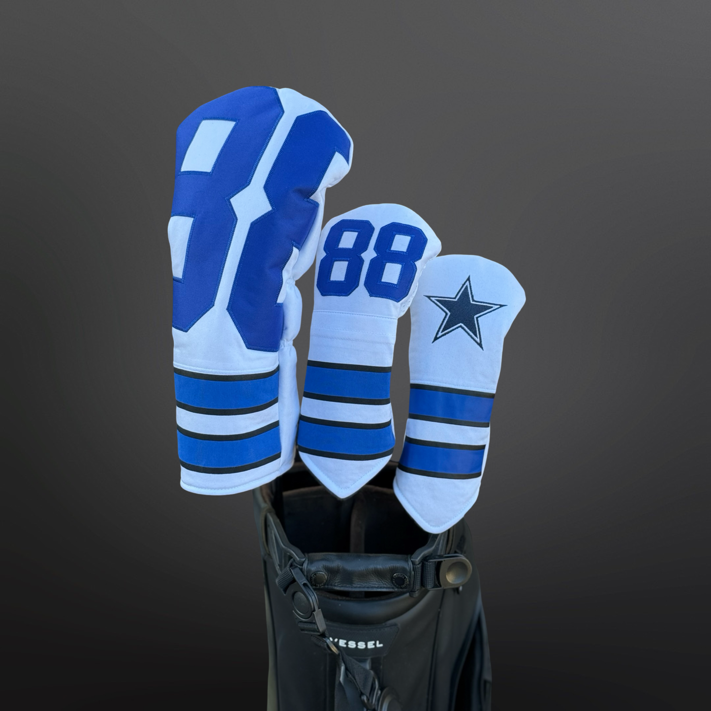 Dallas Football Fairway Wood & Hybrid Headcovers – Cowboys Inspired