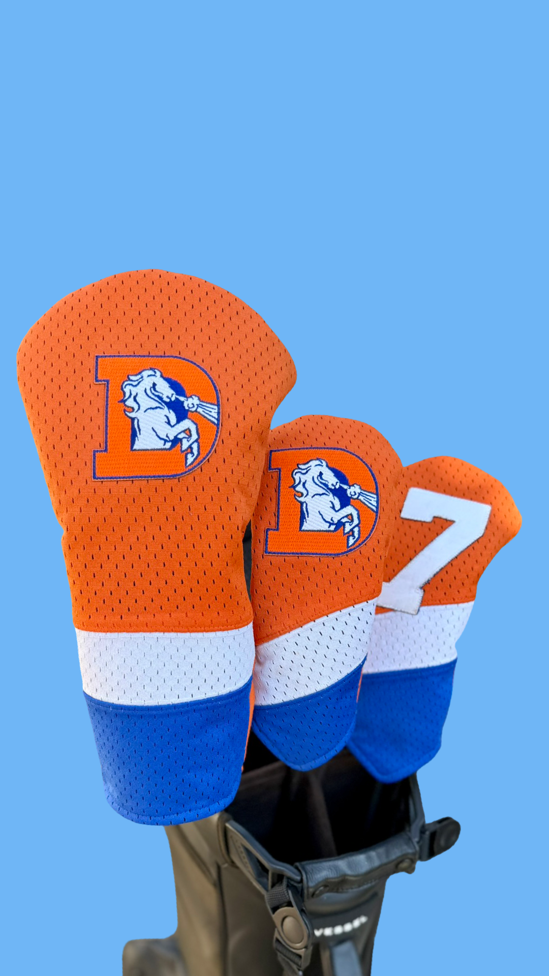 Denver Football Vintage Golf Headcovers
