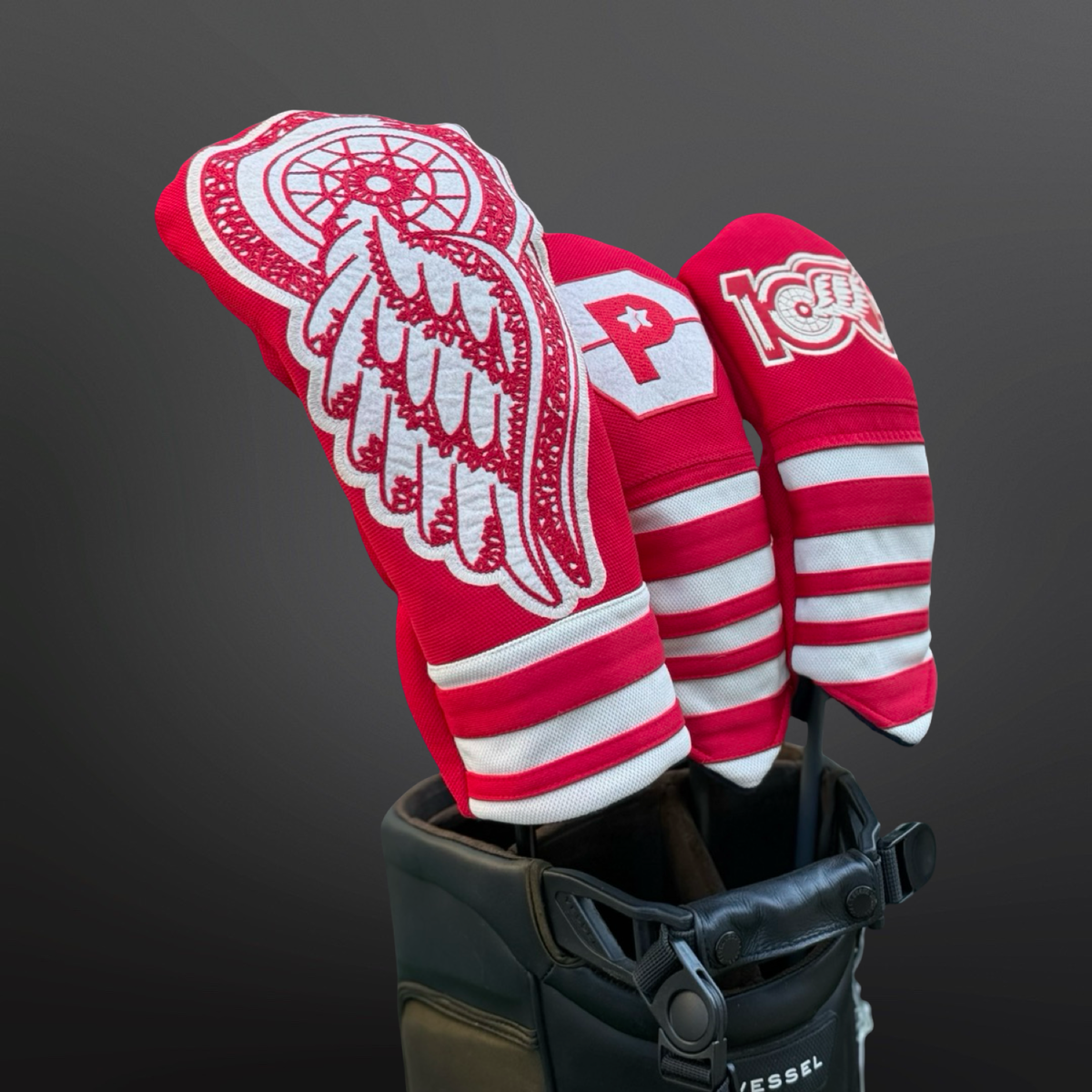 Detroit Hockey Golf Headcovers- Redwings inspired