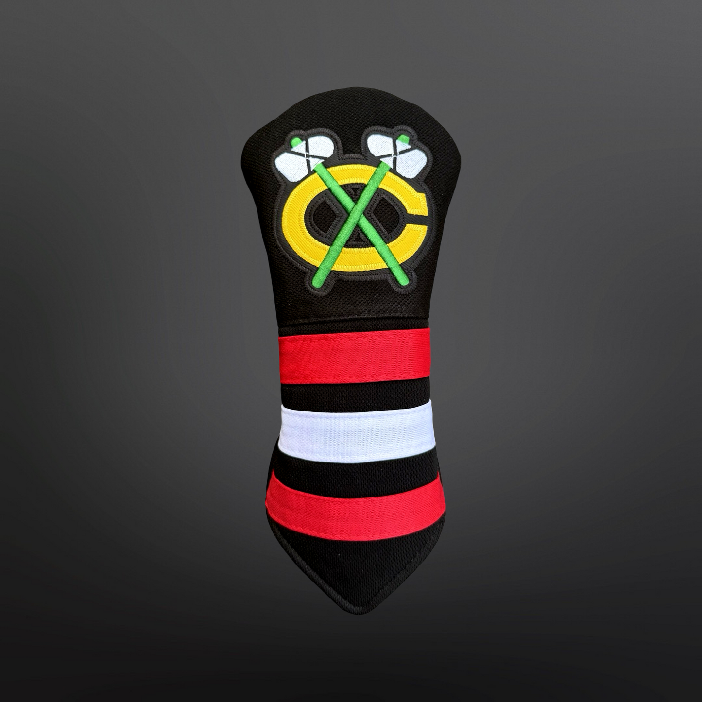 Chicago Hockey Golf Headcovers - Blackhawks Inspired