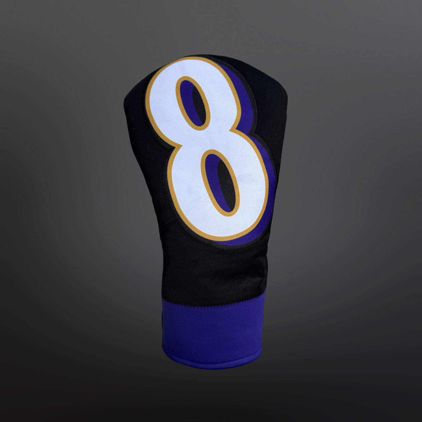 Baltimore Purple & Black Golf Headcovers
