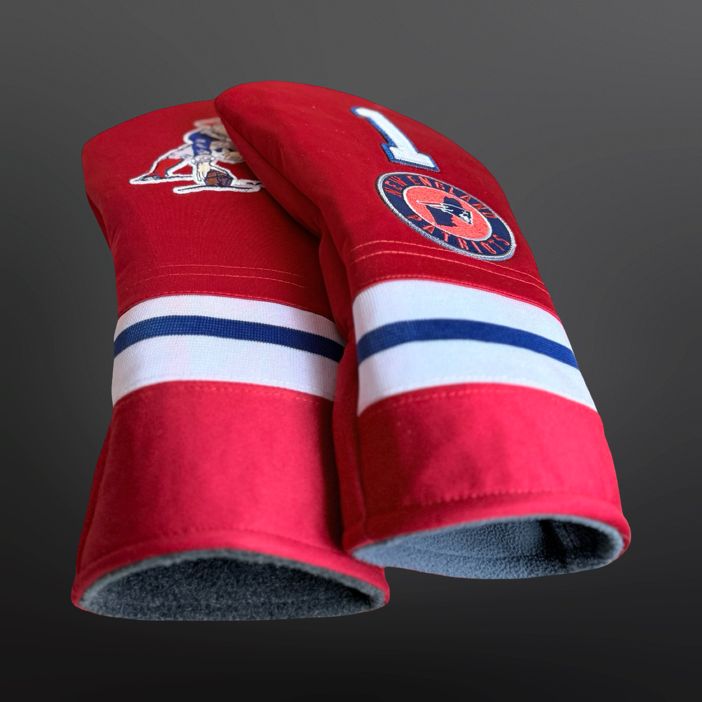 New England Football Golf Headcovers- Patriots Inspired