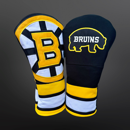 Boston Hockey Golf Headcovers - Bruins Inspired