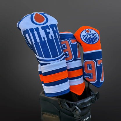 Edmonton Hockey Golf Headcovers – Oilers Inspired