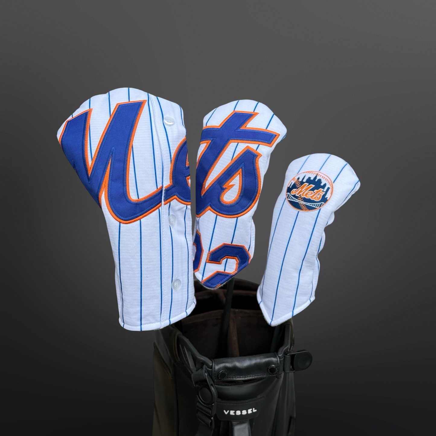 New York Baseball Driver Headcover – Mets Inspired