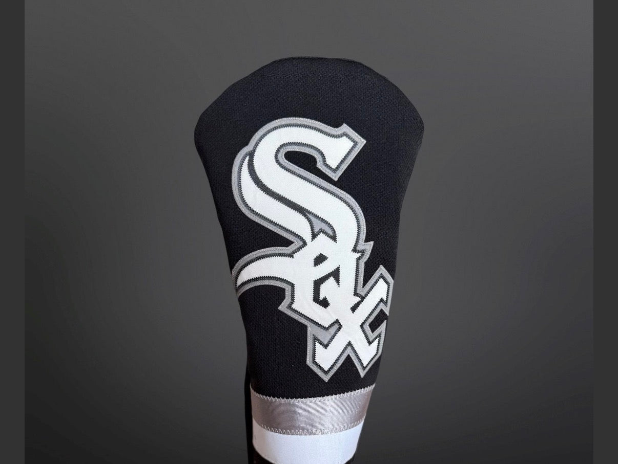 Chicago Black & White Pinstripes Golf Headcovers
