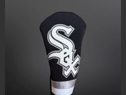 Chicago Black & White Pinstripes Golf Headcovers