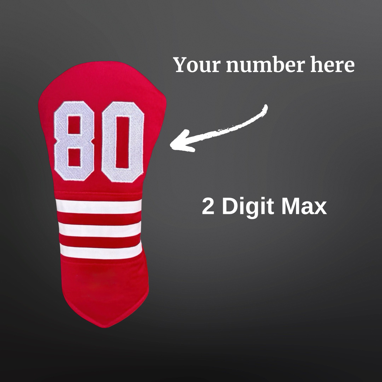 San Francisco Football Golf Headcovers– 49ers Inspired