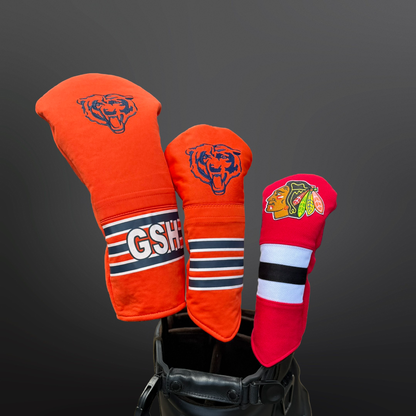 Chicago Football Golf Headcovers- Bears Inspired