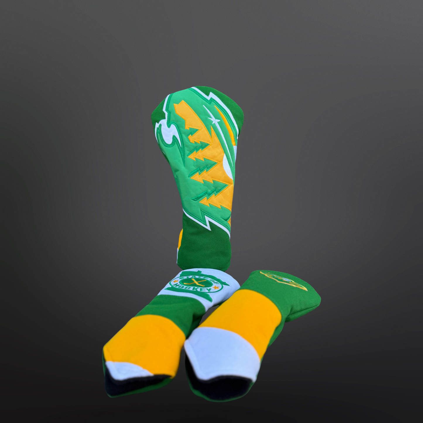 Minnesota Hockey Golf Headcovers - Wild Inspired