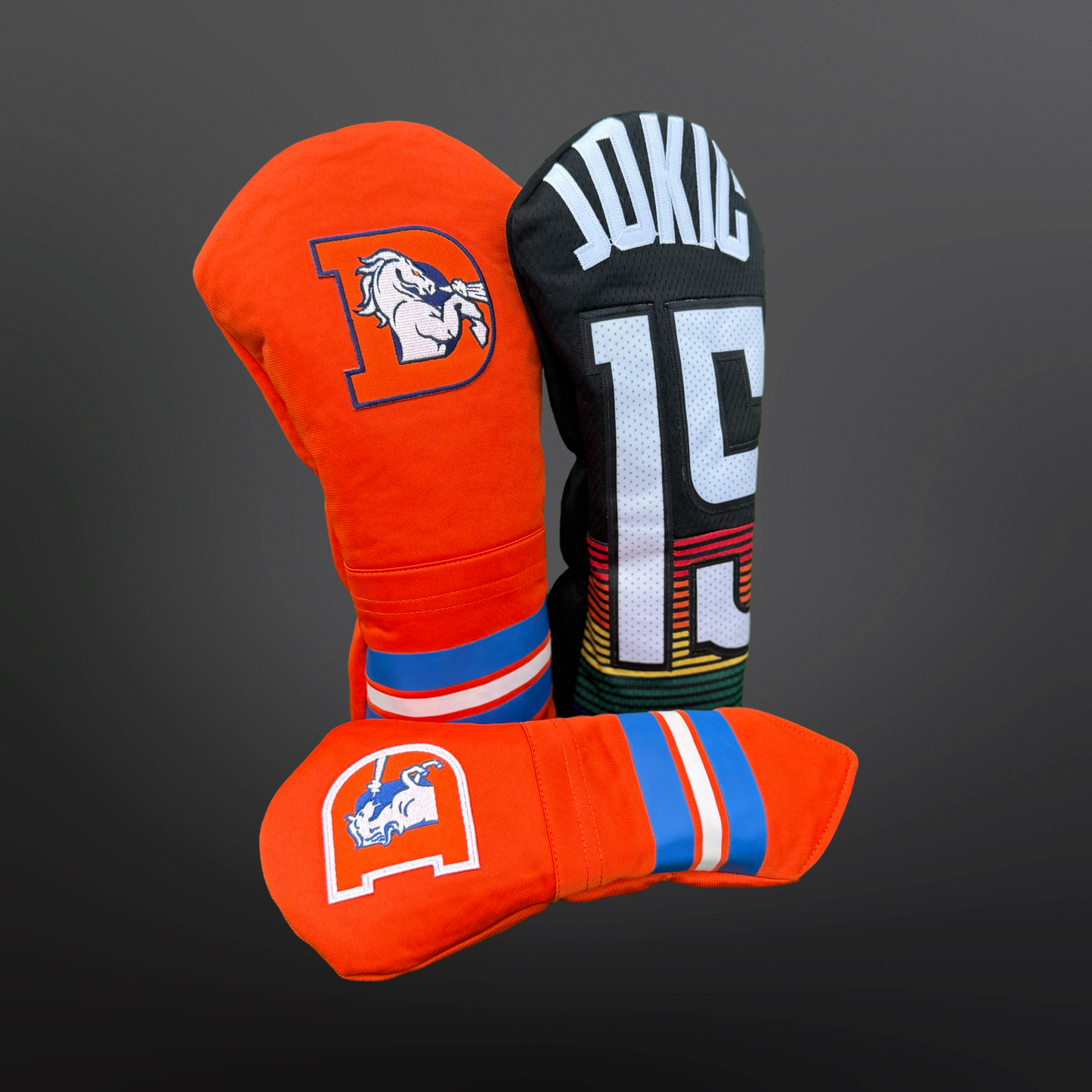 Denver Basketball Golf Headcovers – Nuggets Inspired