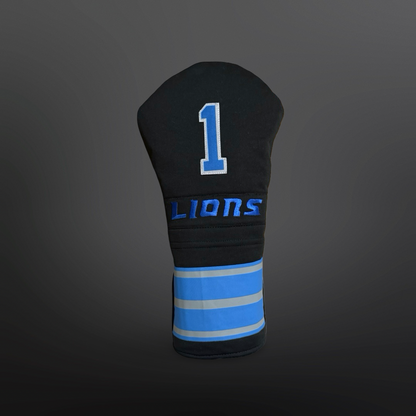 Detroit Football Driver Headcover – Lions Inspired