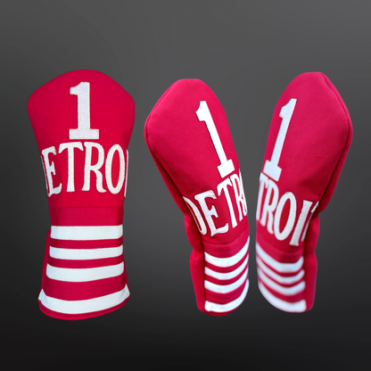 Detroit Hockey Golf Headcovers- Redwings inspired