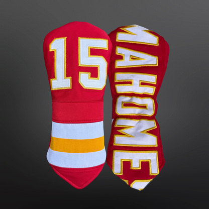 Kansas City Football Golf Headcovers- Chiefs Inspired