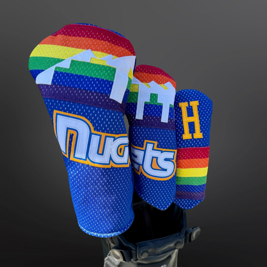 Denver Basketball Golf Headcovers – Nuggets Inspired