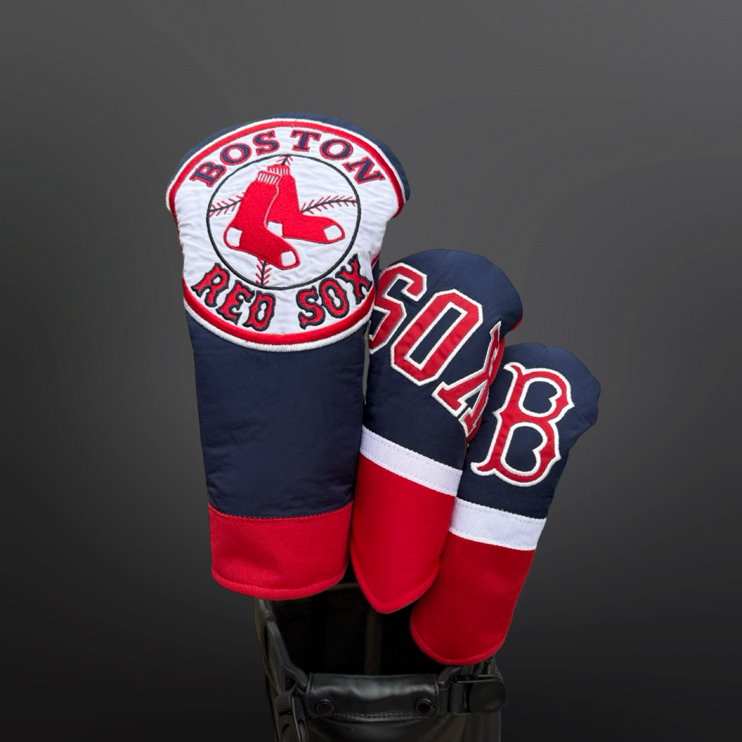 Boston Baseball Golf Headcovers – Red Sox Inspired