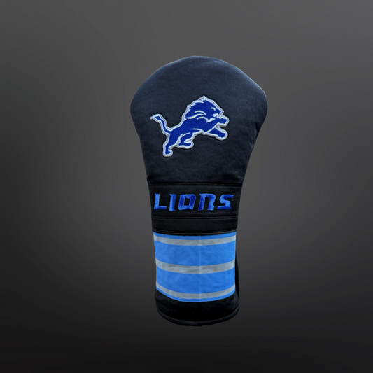 Detroit Football Driver Headcover – Lions Inspired