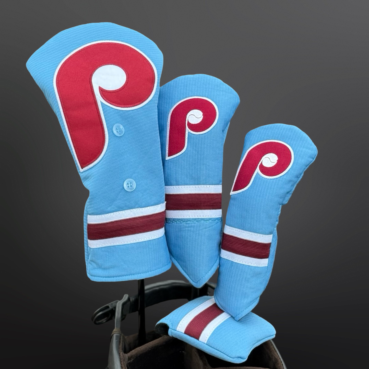 Philadelphia Baseball Golf Headcovers – Phillies Inspired