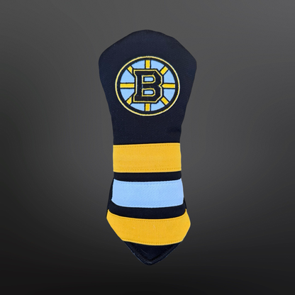 Boston Hockey Golf Headcovers - Bruins Inspired