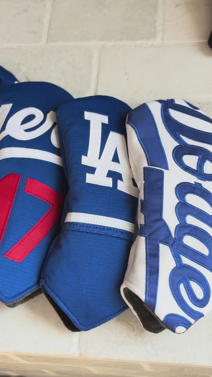 Los Angeles Baseball Golf Headcovers Drivers- Dodgers Inspired